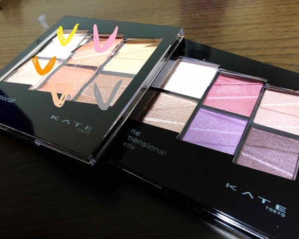 トーンディメンショナルパレット/KATE/メイクアップキットを使ったクチコミ(4枚目)