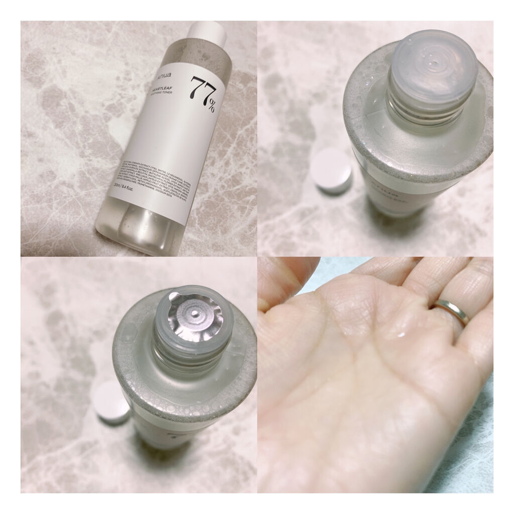 ドクダミ 77 スージングトナー/Anua/化粧水を使ったクチコミ（2枚目）