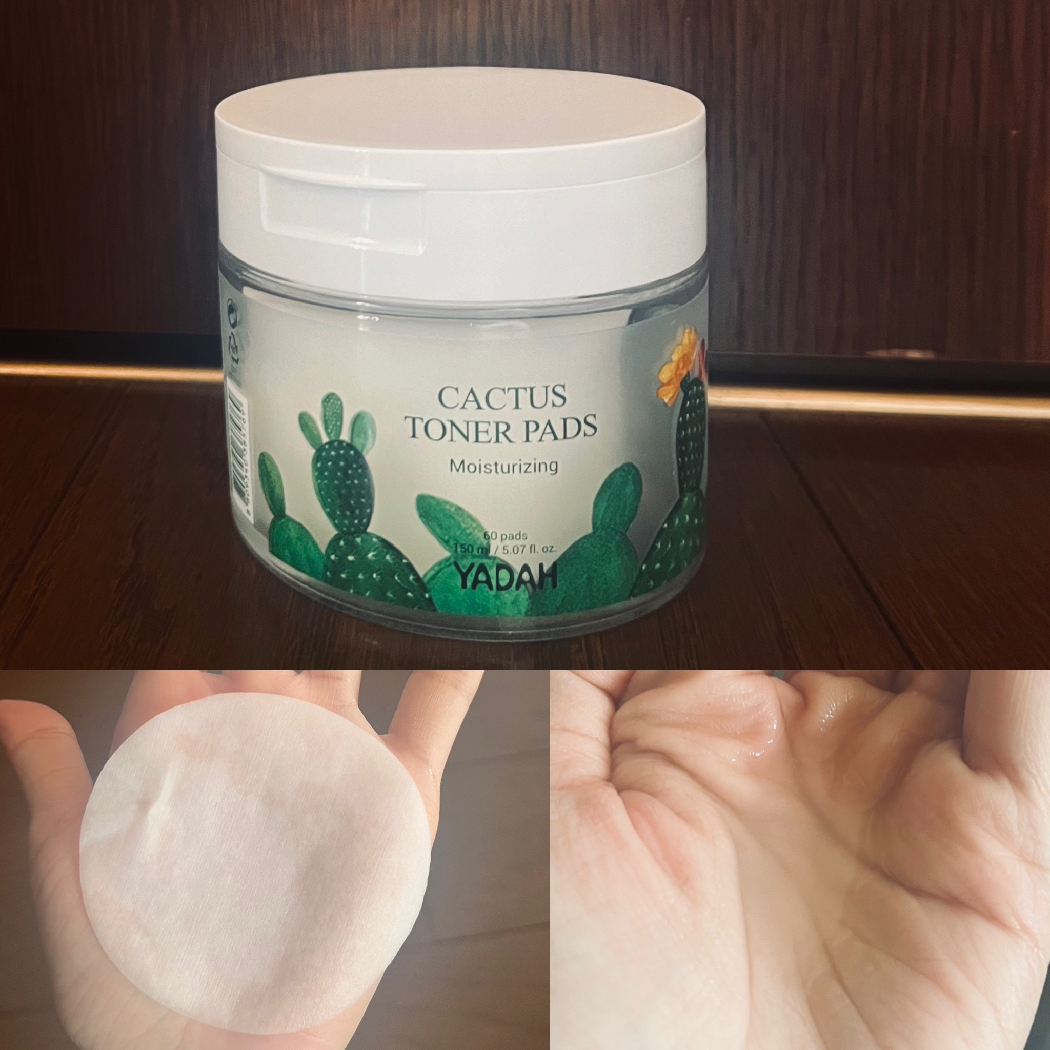 カクタストナーパッド/YADAH/トナーパッドを使ったクチコミ（1枚目）