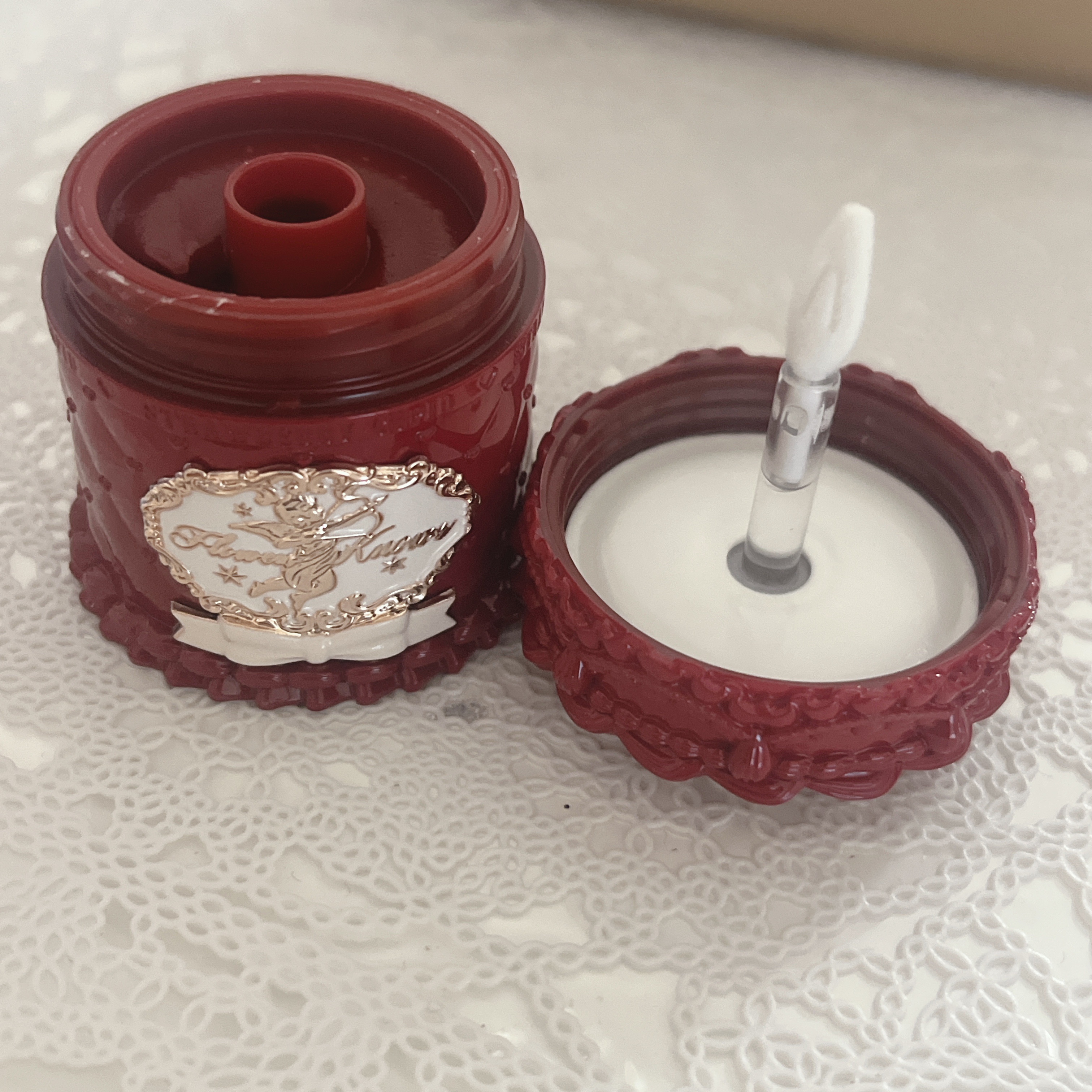 ストロベリーキューピッドコレクション ケーキリップクリーム/FlowerKnows/口紅を使ったクチコミ（1枚目）