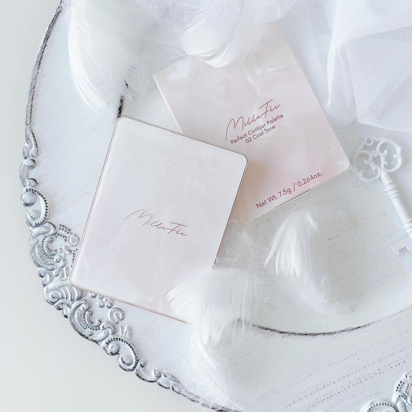 チート顔コントゥアパレット/MilleFée/パウダーハイライトを使ったクチコミ(1枚目)