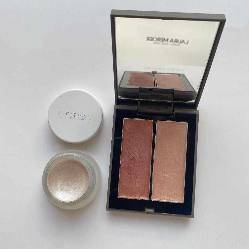 THREE シマリング グロー デュオ/THREE/クリームハイライトを使ったクチコミ(1枚目)