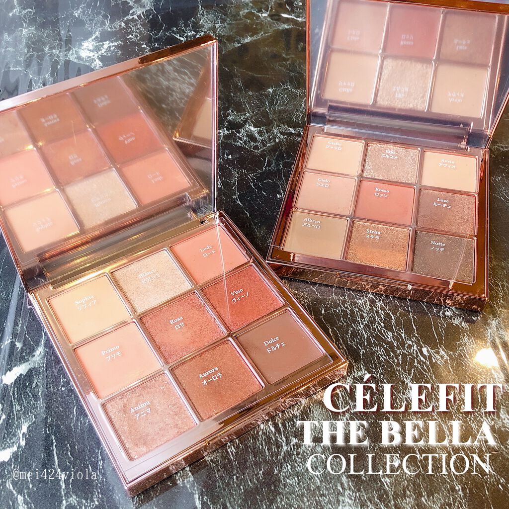 The Bella collection eyeshadow palette/CELEFIT/アイシャドウパレットを使ったクチコミ(1枚目)