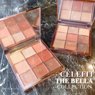 The Bella collection eyeshadow palette/CELEFIT/パウダーアイシャドウを使ったクチコミ（1枚目）