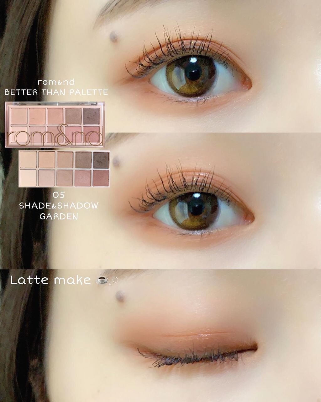 ベターザンパレット/rom&nd/アイシャドウパレットを使ったクチコミ(1枚目)