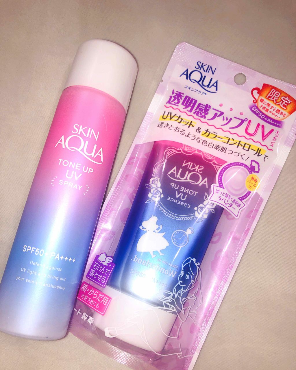 スキンアクア トーンアップUVエッセンス/スキンアクア/日焼け止めクリームを使ったクチコミ（1枚目）