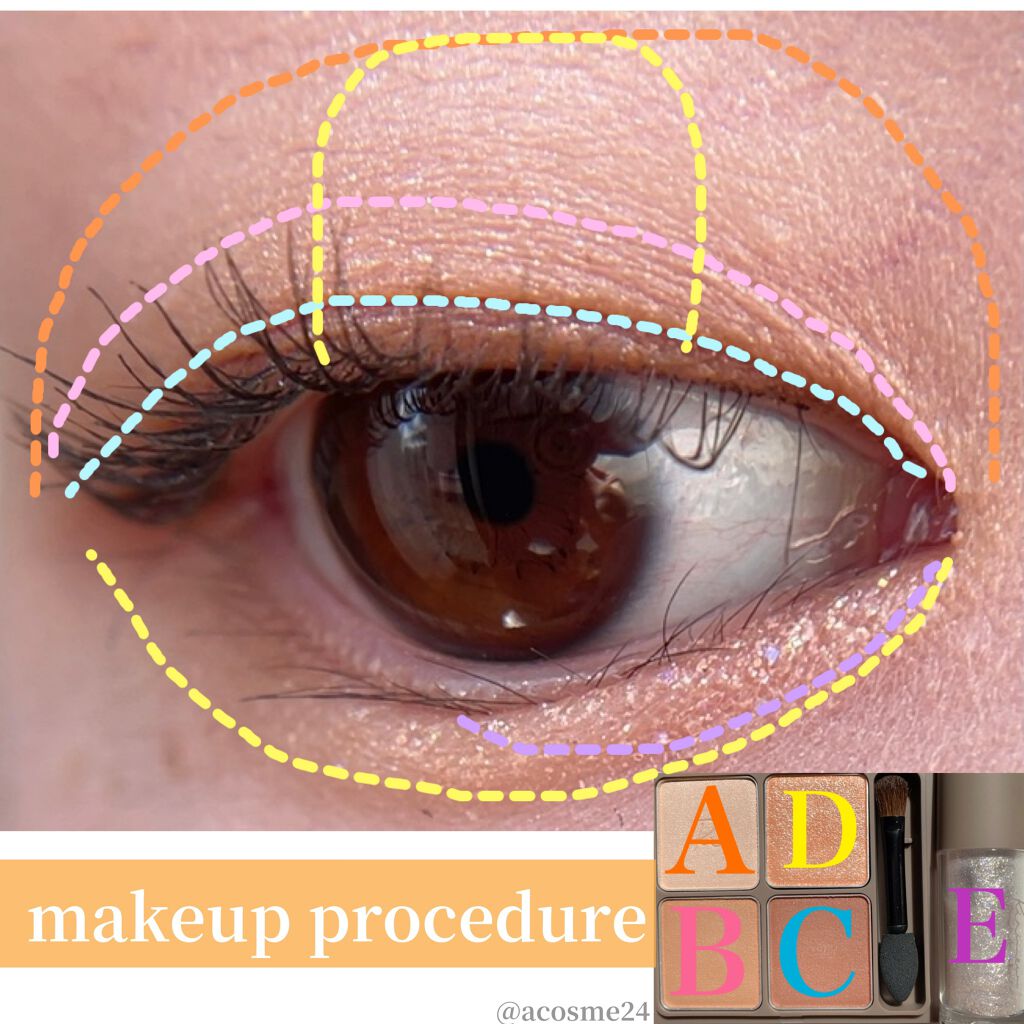 インザミラーアイパレット/Ririmew/アイシャドウパレットを使ったクチコミ（2枚目）