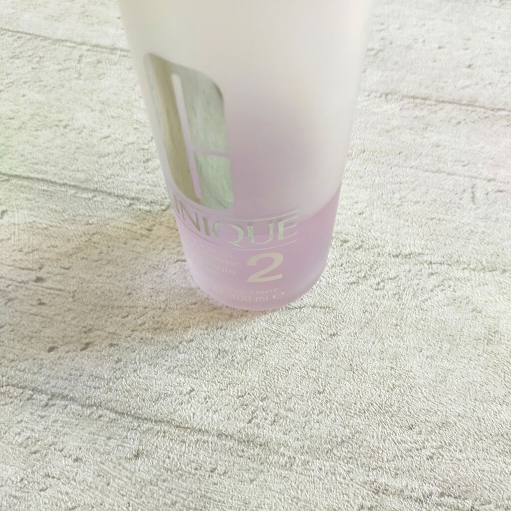 クラリファイング ローション 2/CLINIQUE/拭き取り化粧水を使ったクチコミ(2枚目)