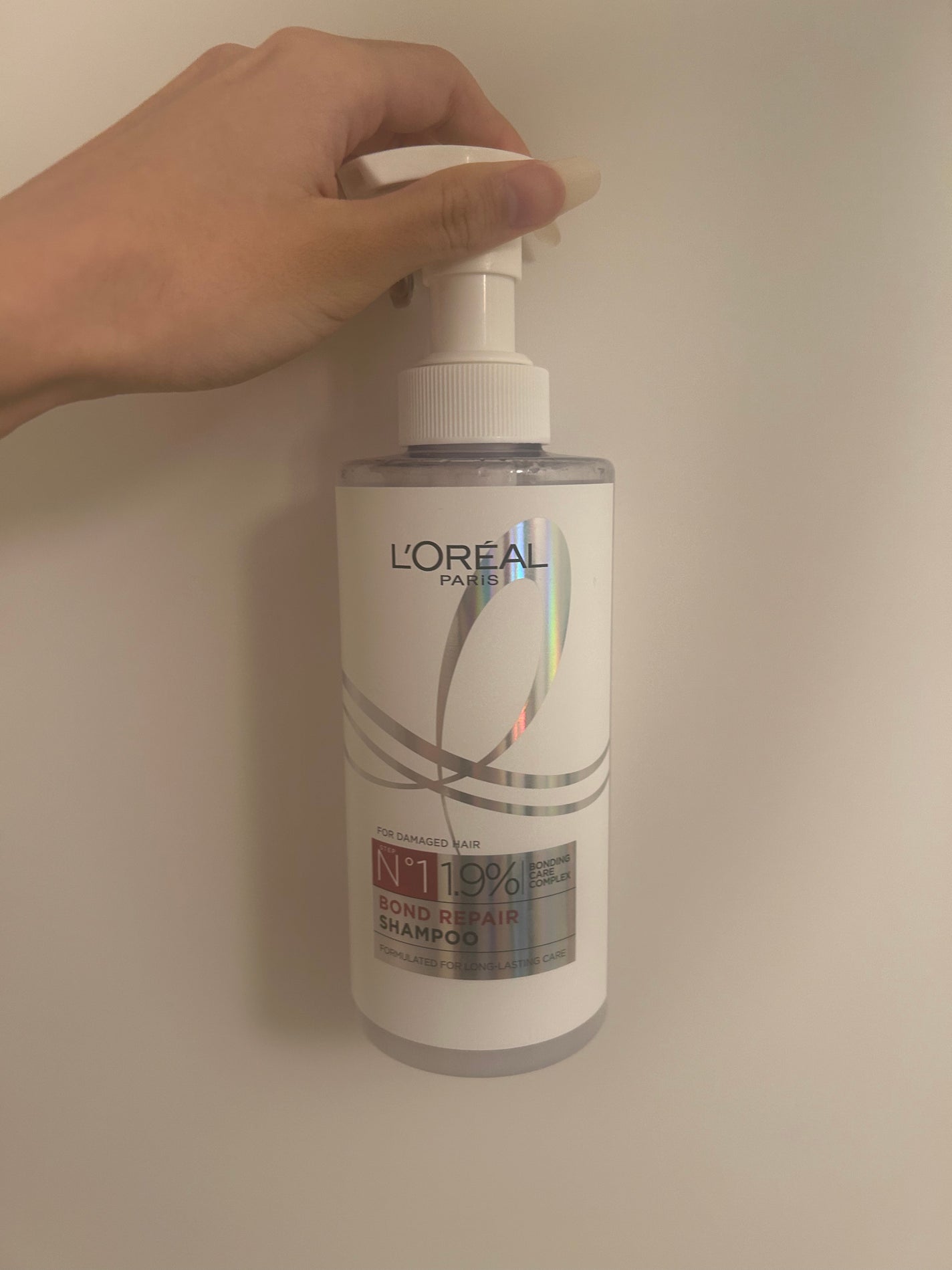ロレアル パリ ボンド リペア シャンプー/コンディショナー/ロレアル パリ/市販シャンプーを使ったクチコミ(1枚目)