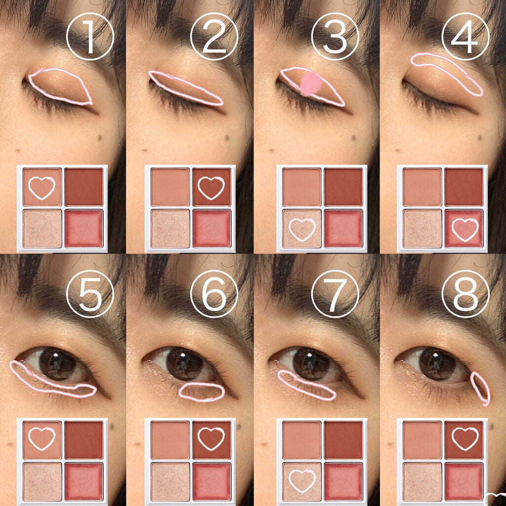 THE アイパレR/b idol/アイシャドウパレットを使ったクチコミ(2枚目)