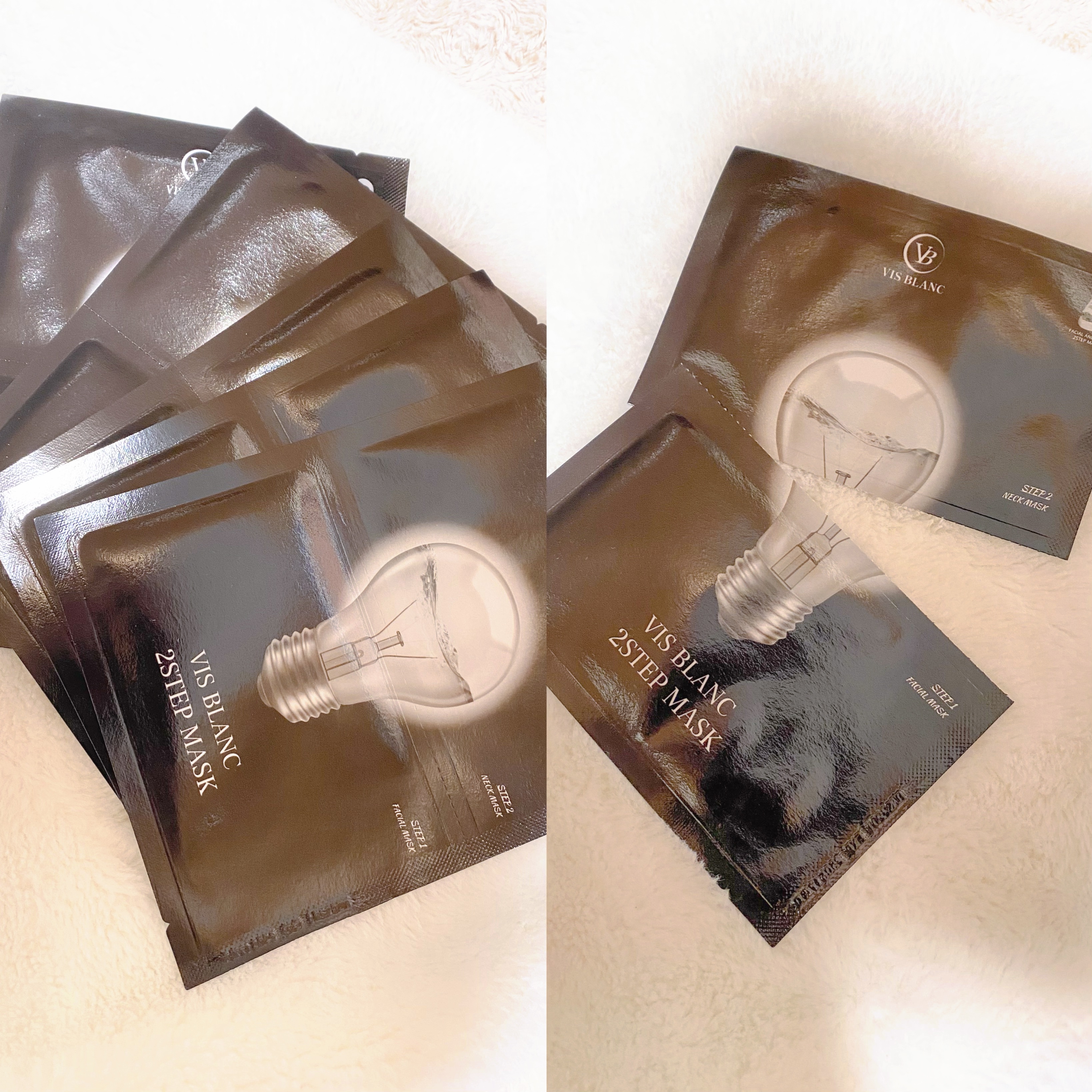 2ステップマスク/VIS BLANC/シートマスク・パックを使ったクチコミ（2枚目）