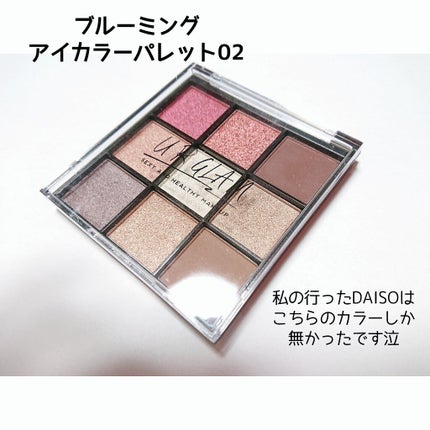 UR GLAM BLOOMING EYE COLOR PALETTE/U R GLAM/アイシャドウパレットを使ったクチコミ(4枚目)