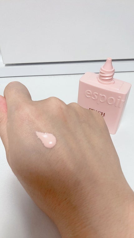 ピーチスキンフィッティングベース/espoir/化粧下地を使ったクチコミ(3枚目)