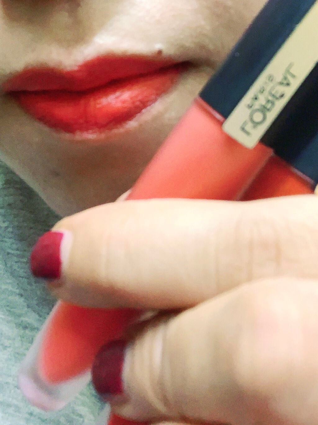 ルージュシグネチャー /ロレアル パリ/リップグロスを使ったクチコミ(1枚目)