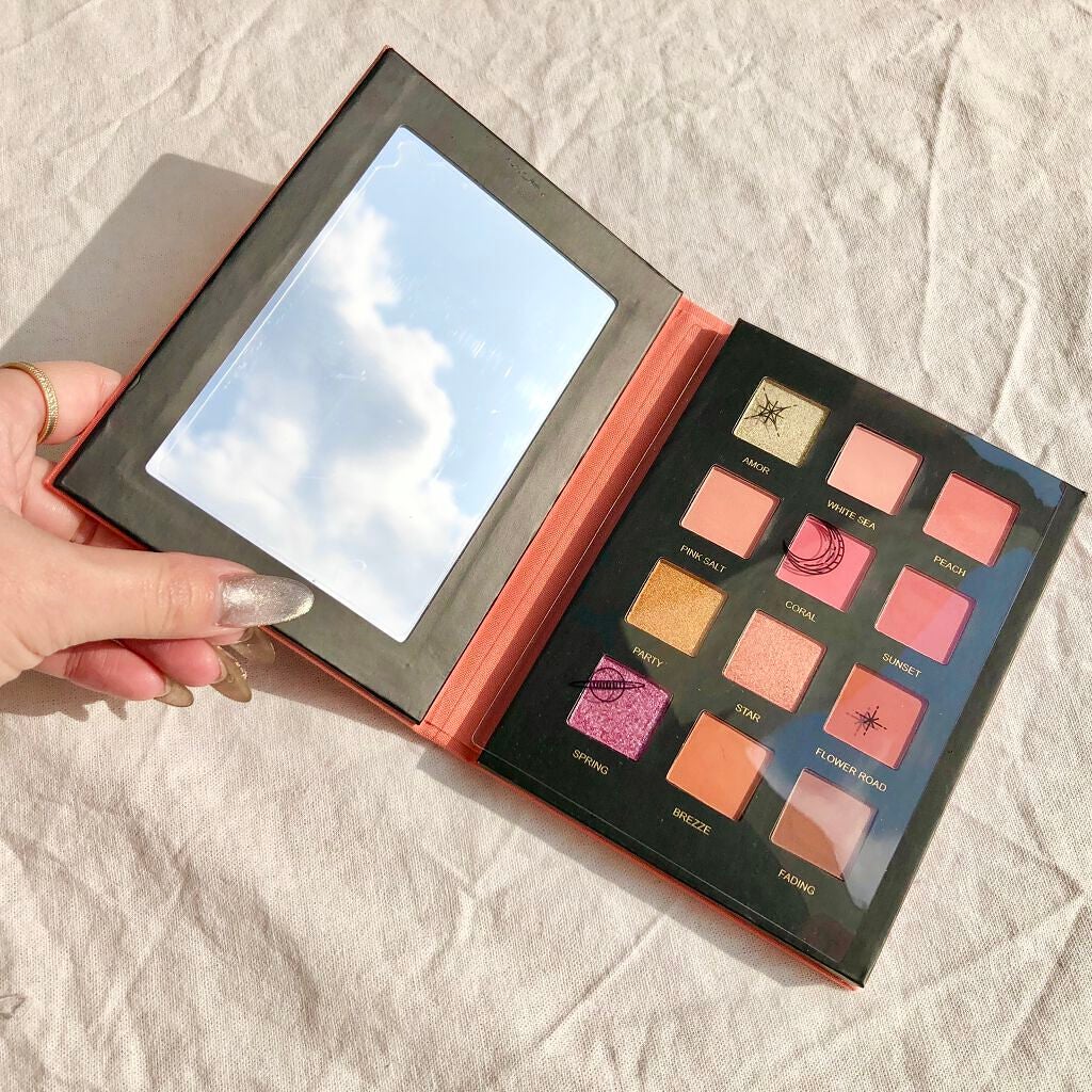 星空12色アイシャドウパレット/VCND/アイシャドウパレットを使ったクチコミ(7枚目)