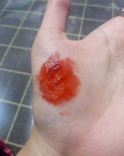 シャインミラーティント/COLORKEY/リップティントを使ったクチコミ(2枚目)