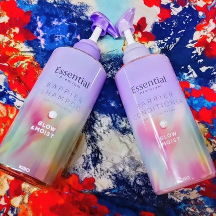 エッセンシャル プレミアム うるおいバリアシャンプー/コンディショナー グロウ&モイスト/エッセンシャル/市販シャンプーを使ったクチコミ(1枚目)