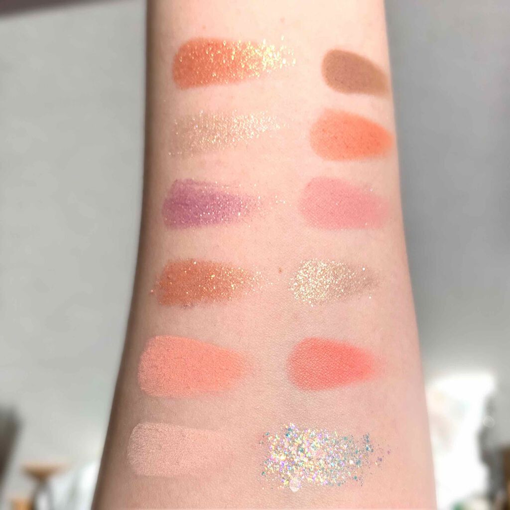 中国国家地理コラボ アイシャドウパレット 02/PERFECT DIARY/アイシャドウパレットを使ったクチコミ（3枚目）