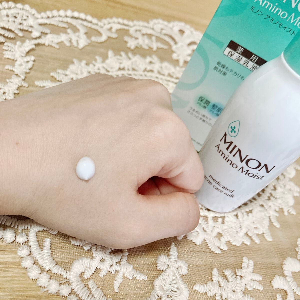 ミノン アミノモイスト 薬用アクネケア ミルク/ミノン/乳液を使ったクチコミ(3枚目)