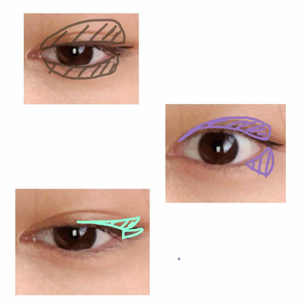 UR GLAM POWDER EYESHADOW/U R GLAM/単色アイシャドウを使ったクチコミ(3枚目)