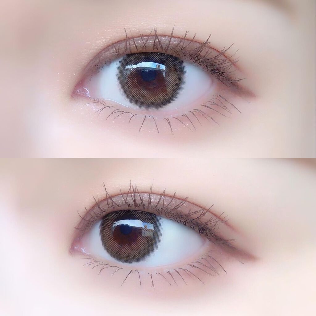 MOON カノアブラウン/カラコンムーン/カラーコンタクトレンズを使ったクチコミ(3枚目)