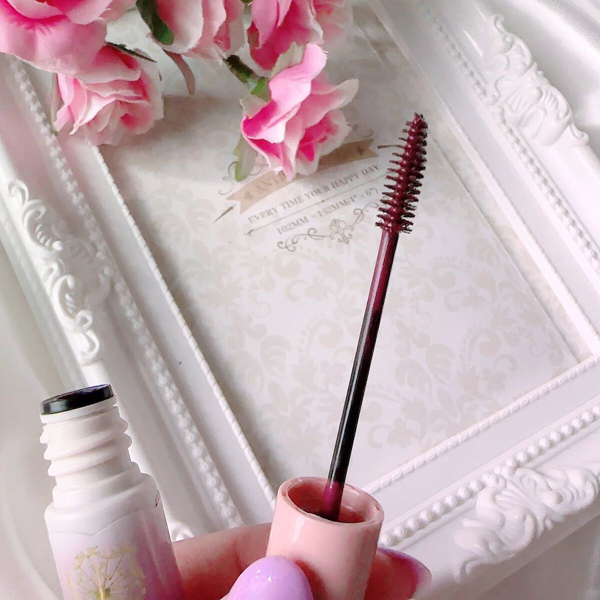 スマートミニアイブロウカラー/キャンメイク/眉マスカラを使ったクチコミ(2枚目)