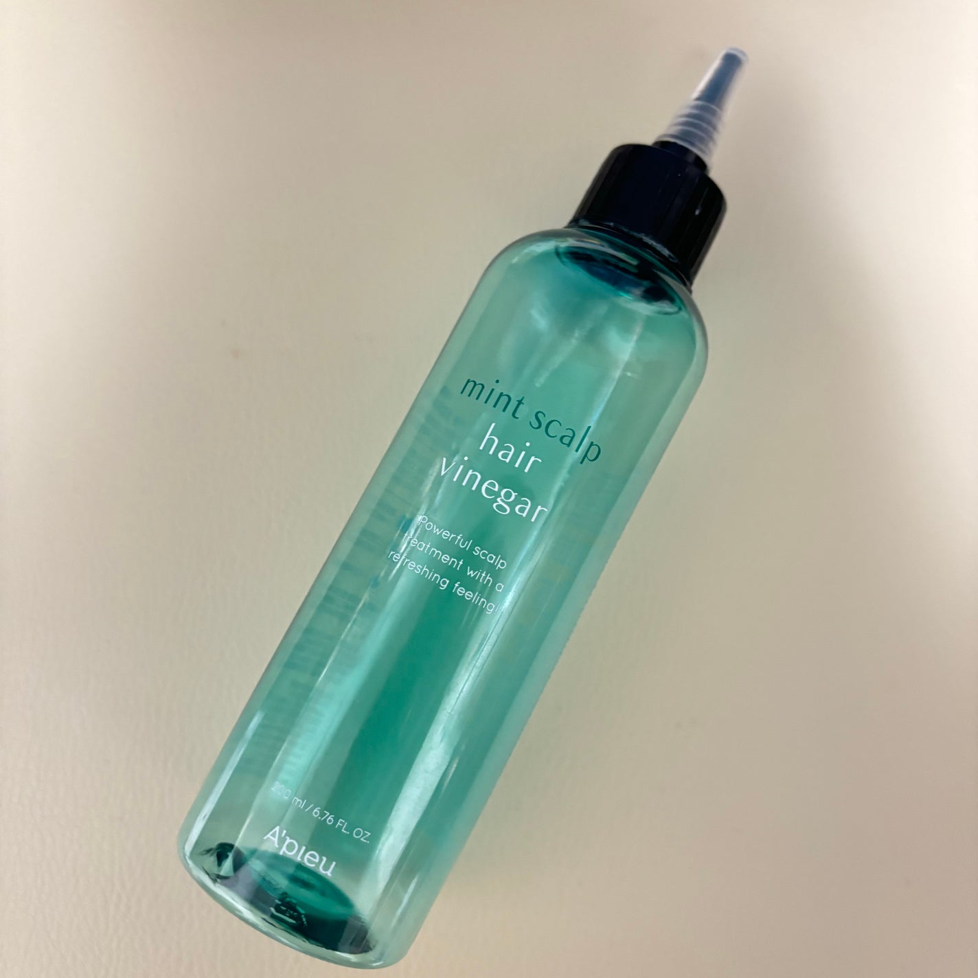 ミントスカルプヘアビネガー/A’pieu/頭皮ローションを使ったクチコミ(2枚目)