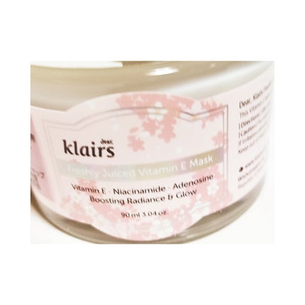 フレッシュリージュースドビタミンEマスク(90g)/Klairs/フェイスクリームを使ったクチコミ(1枚目)