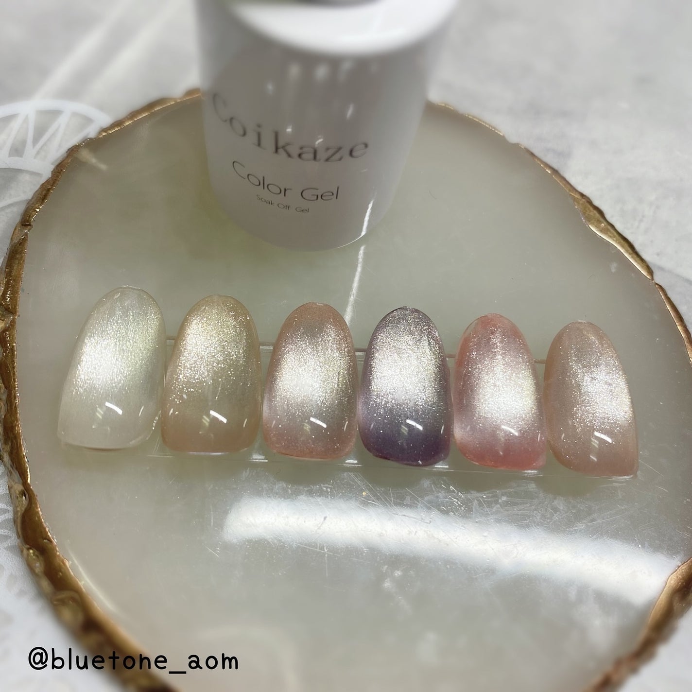 Coikaze キャッツアイジェル/Coikaze/ジェルネイルを使ったクチコミ(6枚目)