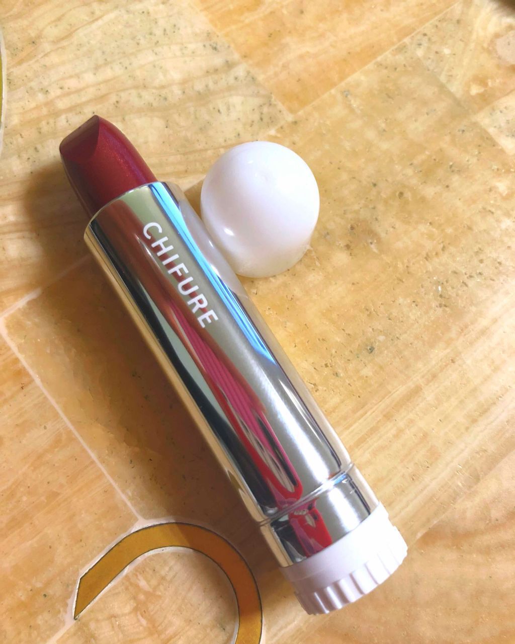 口紅(詰替用)/ちふれ/口紅を使ったクチコミ(2枚目)