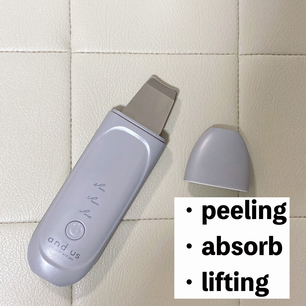 ウォーターピーラー/3COINS/美顔器・マッサージを使ったクチコミ（2枚目）