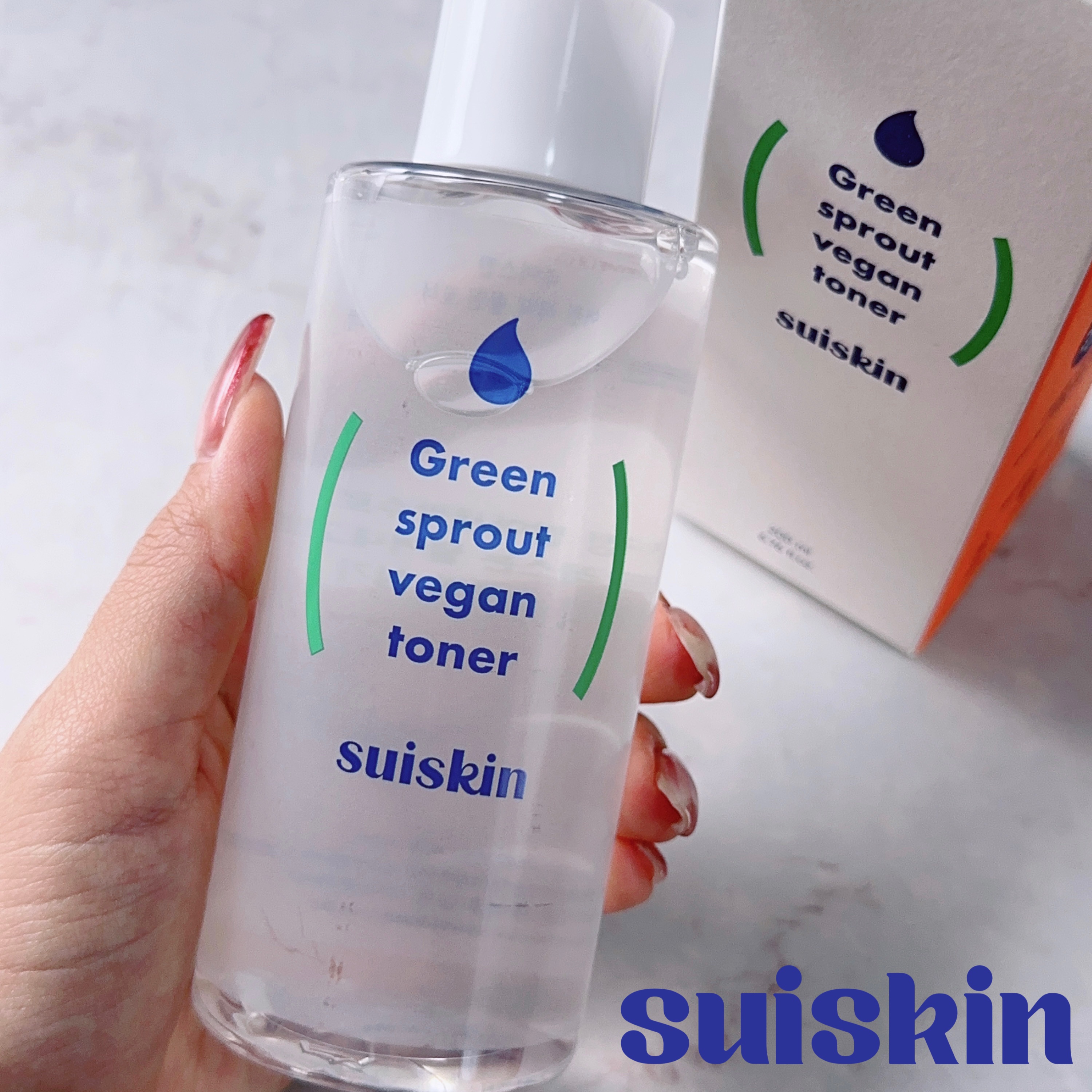 Green sprout vegan toner/suiskin/化粧水を使ったクチコミ（1枚目）