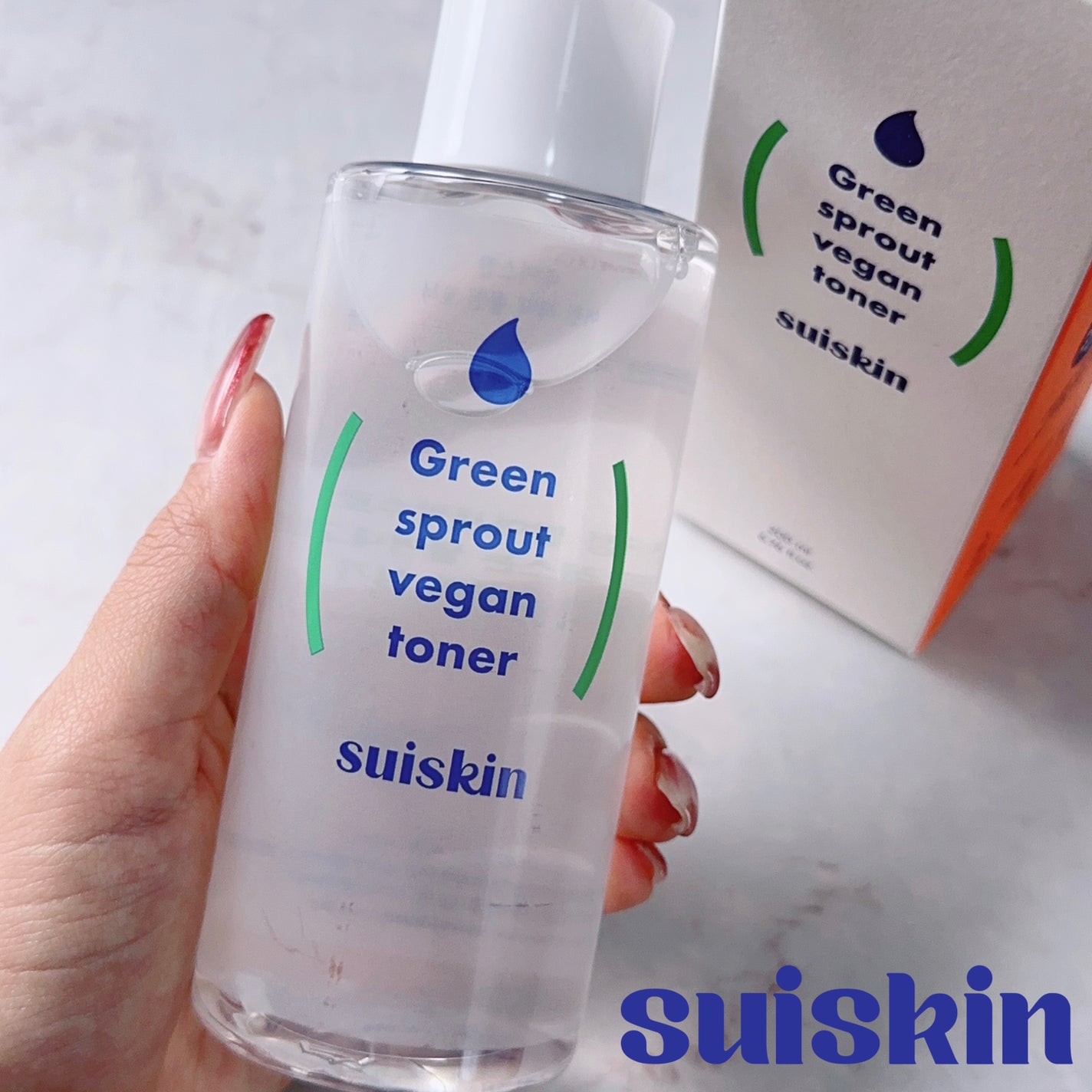 Green sprout vegan toner/suiskin/化粧水を使ったクチコミ(1枚目)