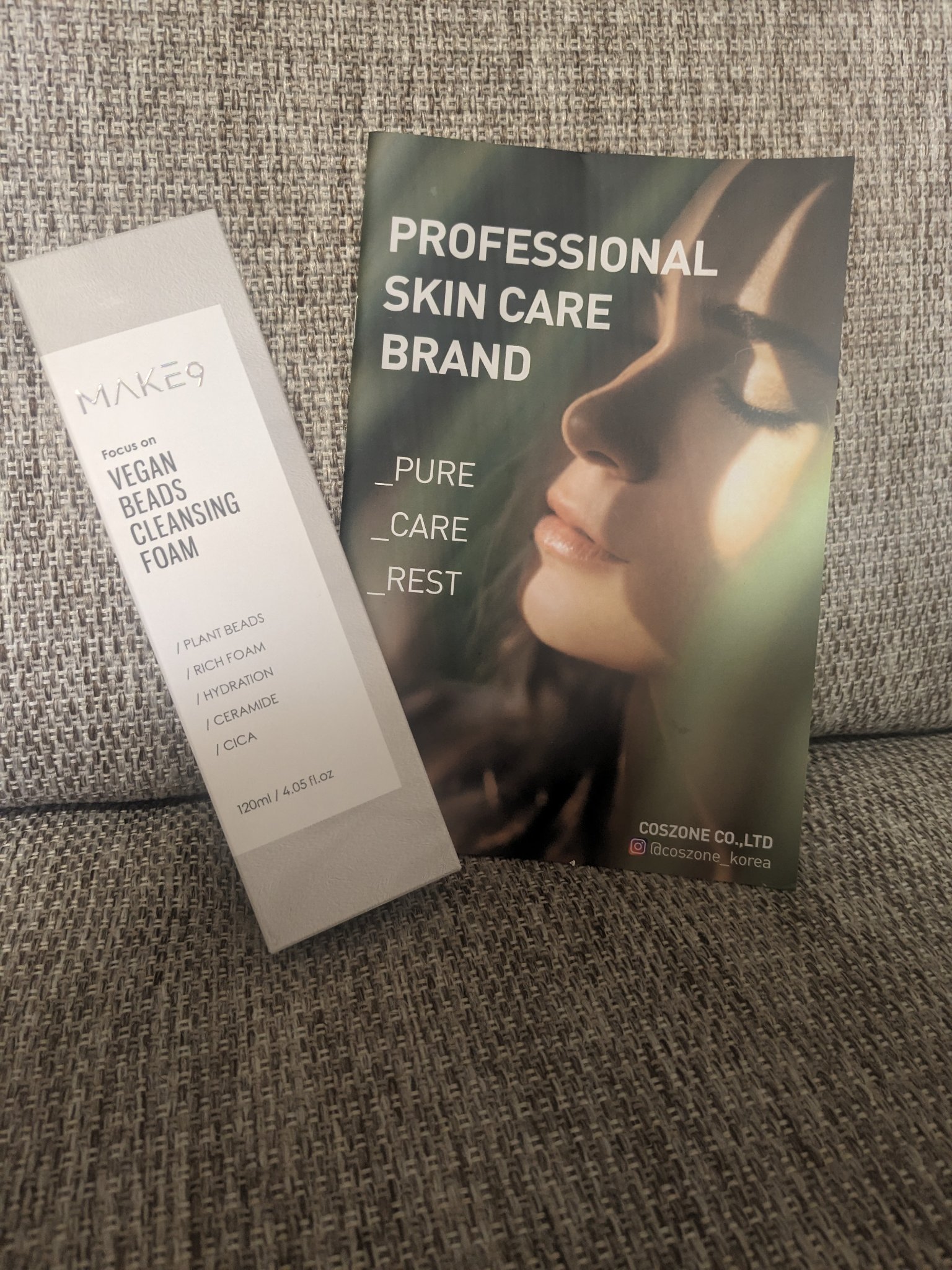 ビーガンビーズクレンジングフォーム/MAKE9/クレンジングクリームを使ったクチコミ（1枚目）