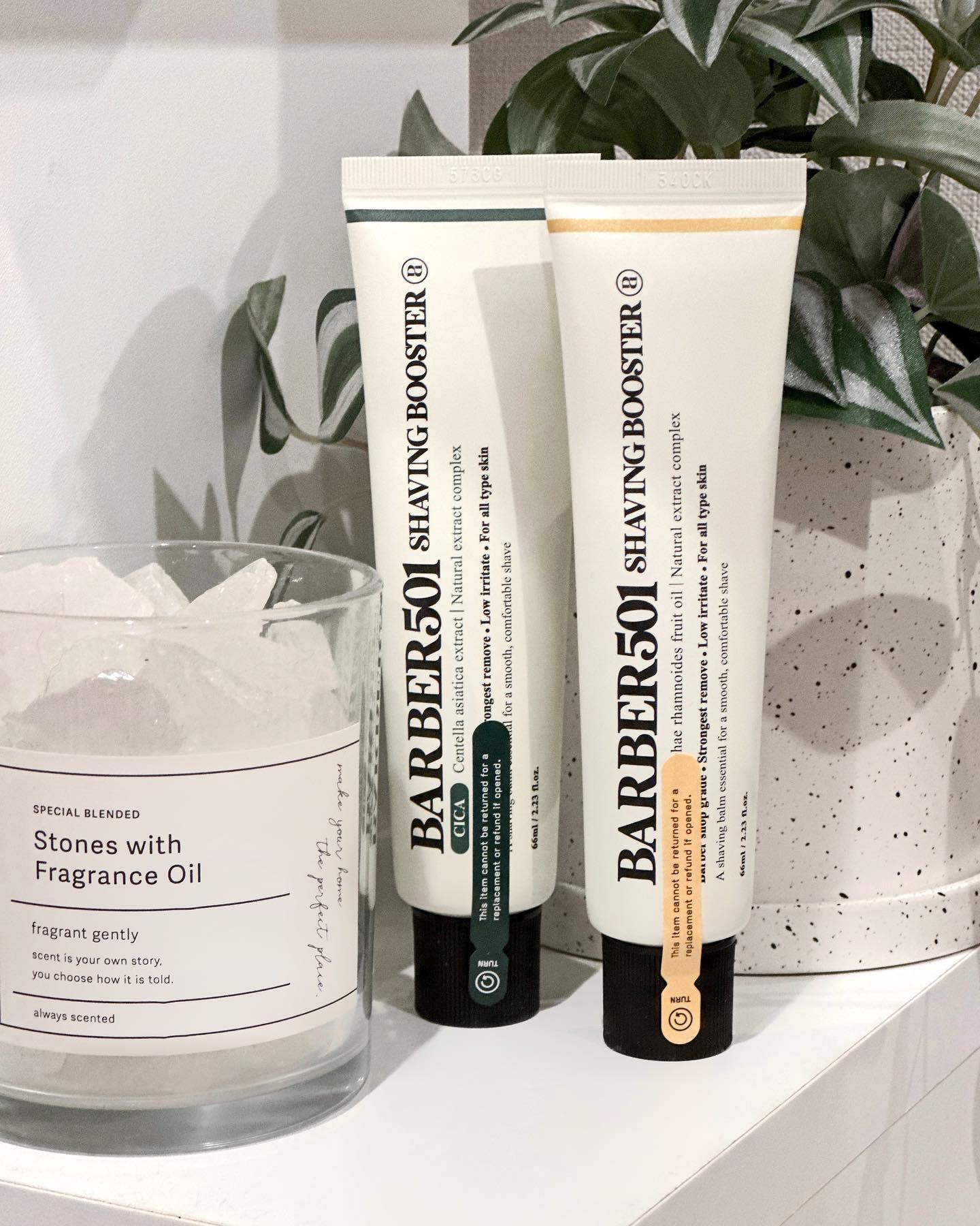 シェービングブースター Ｖ（ビタ）/BARBER501/ムダ毛ケアを使ったクチコミ（1枚目）