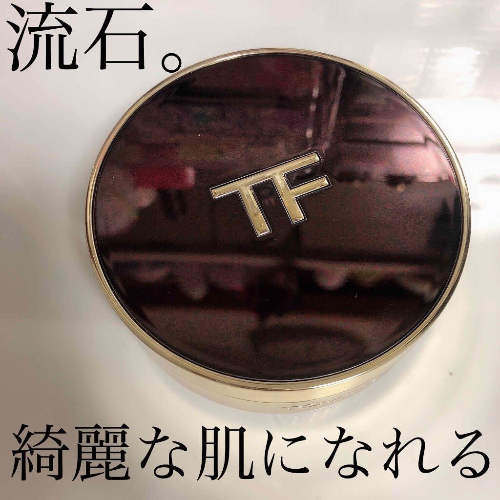 トレースレス タッチ ファンデーション SPF 45 サテンマット クッション コンパクト/TOM FORD BEAUTY/クッションファンデーションを使ったクチコミ(1枚目)