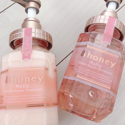 &honey Melty モイストリペア シャンプー1.0/モイストリペア ヘアトリートメント2.0/&honey/市販シャンプーを使ったクチコミ(2枚目)