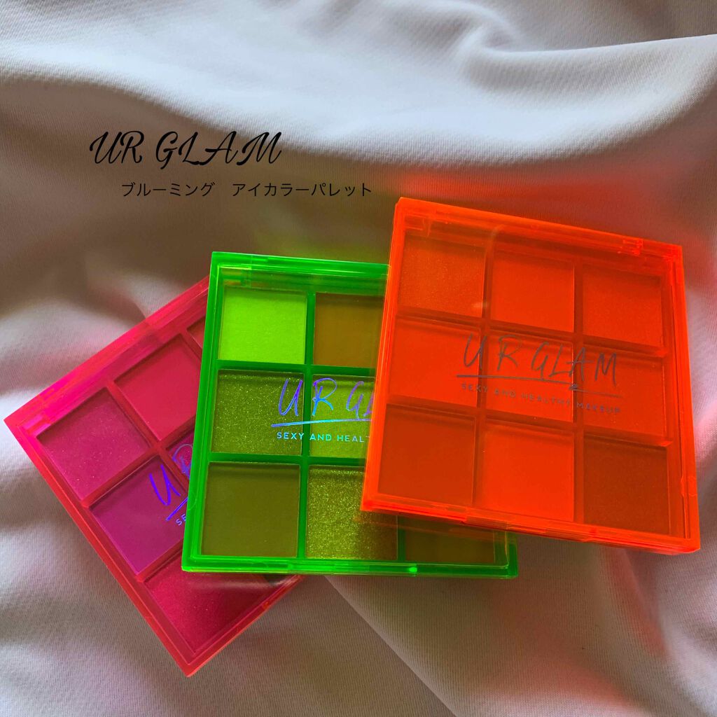 UR GLAM BLOOMING EYE COLOR PALETTE/U R GLAM/アイシャドウパレットを使ったクチコミ(1枚目)
