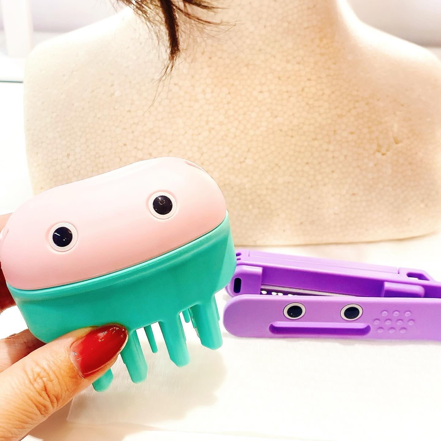 かんたんヘアカットブラシ /ヘアカットモンスター/ヘアケアグッズを使ったクチコミ（1枚目）