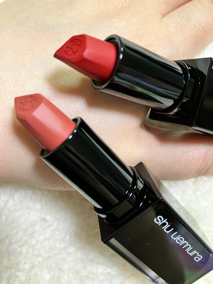 キヌ ルージュ マット/shu uemura/口紅を使ったクチコミ(1枚目)