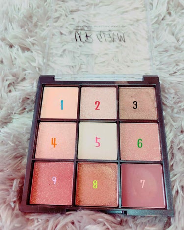 UR GLAM　BLOOMING EYE COLOR PALETTE/U R GLAM/アイシャドウパレットを使ったクチコミ（2枚目）