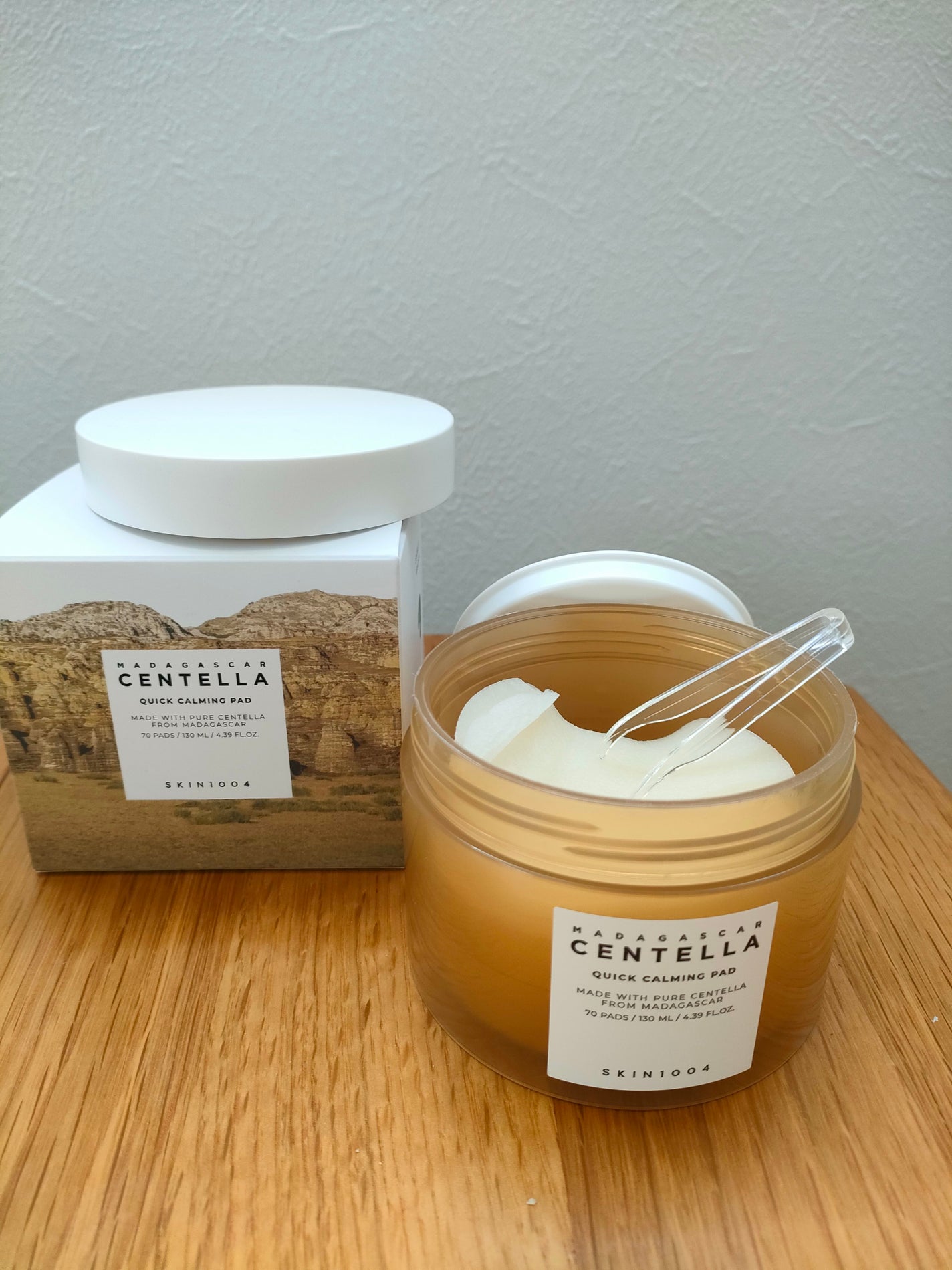 センテラ クイックカーミングパッド/SKIN1004/トナーパッドを使ったクチコミ(1枚目)