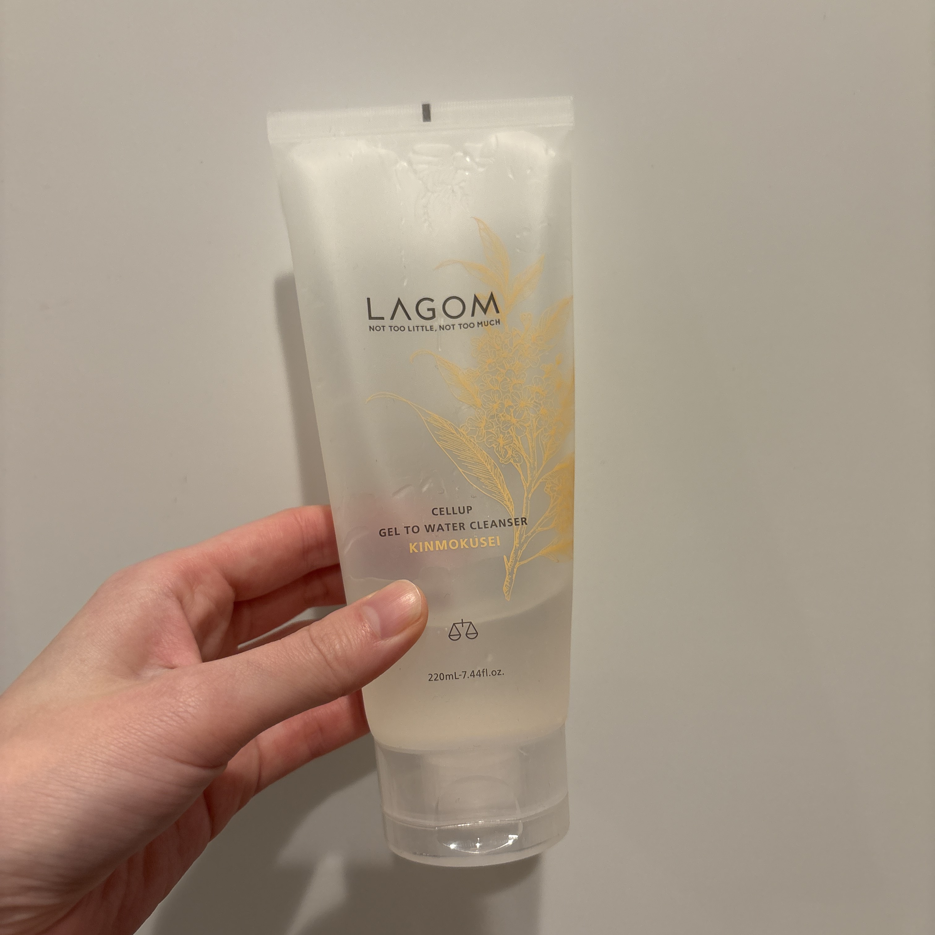 ジェルトゥウォーター クレンザー（KI）（朝洗顔料）/LAGOM /その他洗顔料を使ったクチコミ（1枚目）