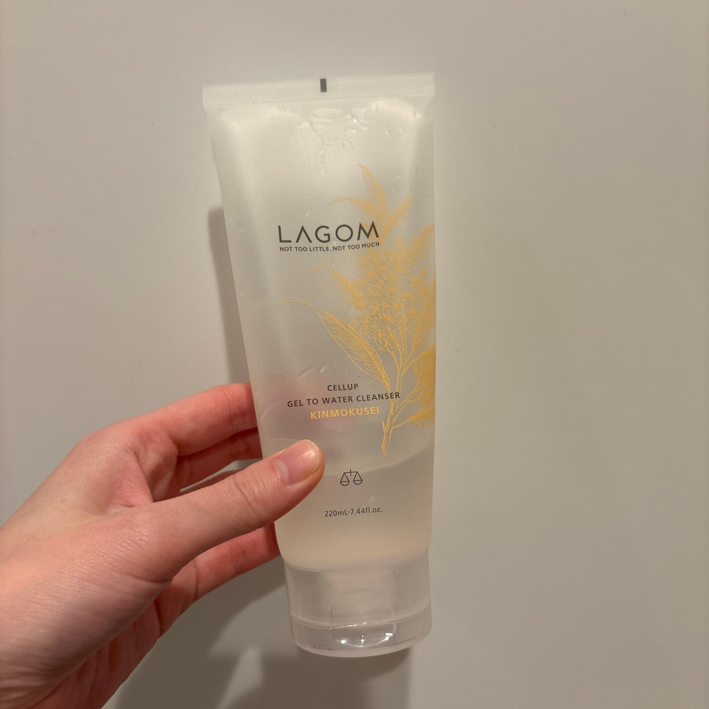 ジェルトゥウォーター クレンザー(KI)(朝洗顔料)/LAGOM /その他洗顔料を使ったクチコミ(1枚目)