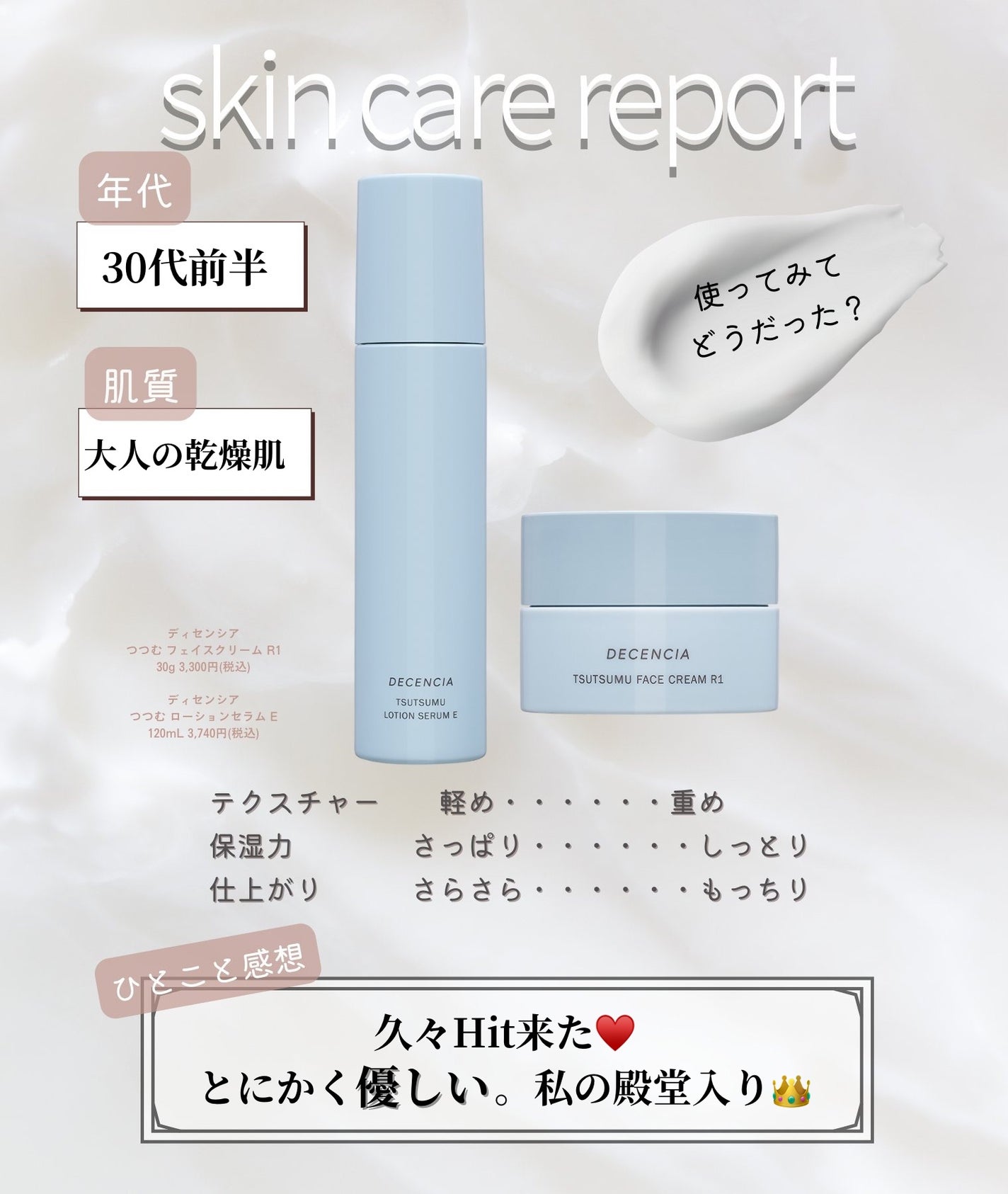 ディセンシア つつむ ローションセラム E/DECENCIA/化粧水を使ったクチコミ(2枚目)