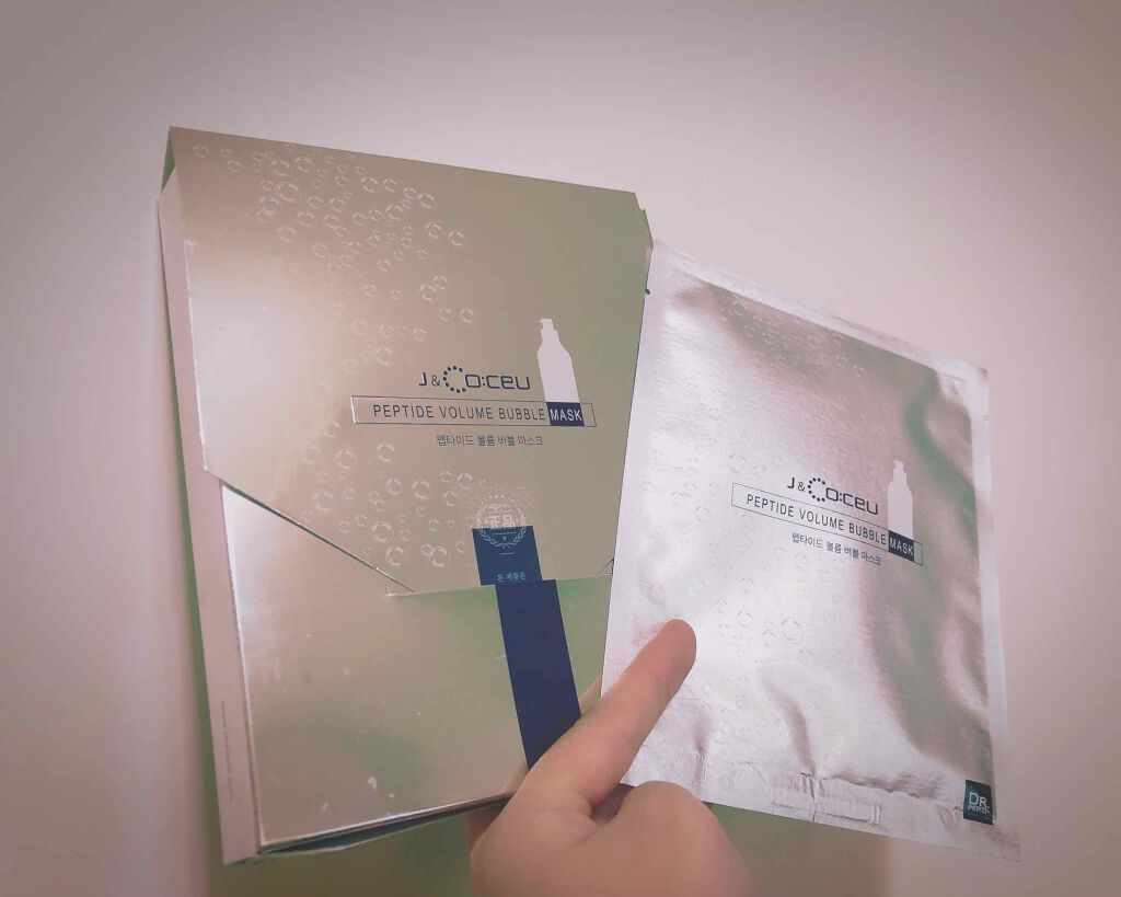 PEPTIDE VOLUME BUBBLE MASK/DR.PEPTI/シートマスク・パックを使ったクチコミ(1枚目)