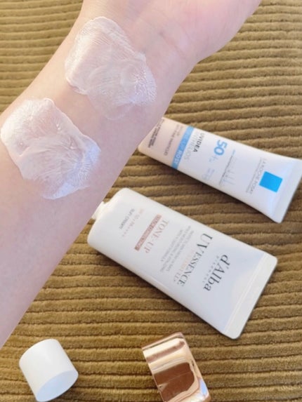 UVイデア XL プロテクショントーンアップ ローズ/ラ ロッシュ ポゼ/日焼け止めクリームを使ったクチコミ(3枚目)