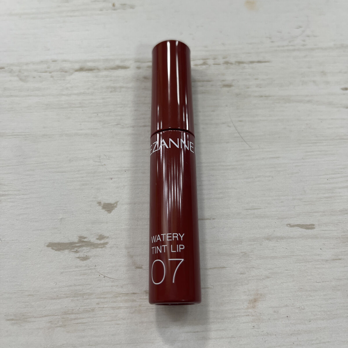 ウォータリーティントリップ 07 ビターレッド/CEZANNE/リップティントを使ったクチコミ（2枚目）