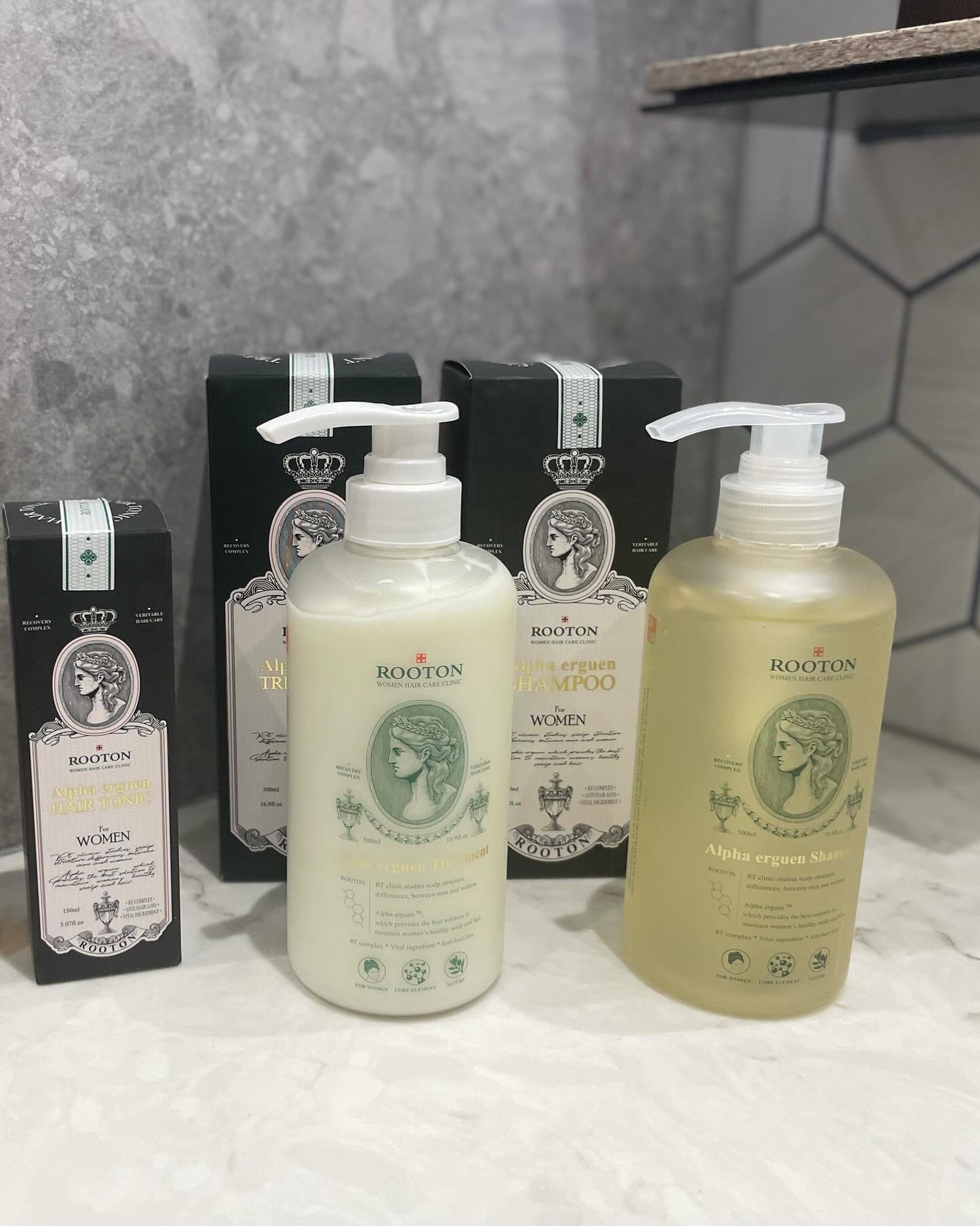 アルファエルゲンンシャンプー/トリートメント/ROOTON/市販シャンプーを使ったクチコミ(5枚目)