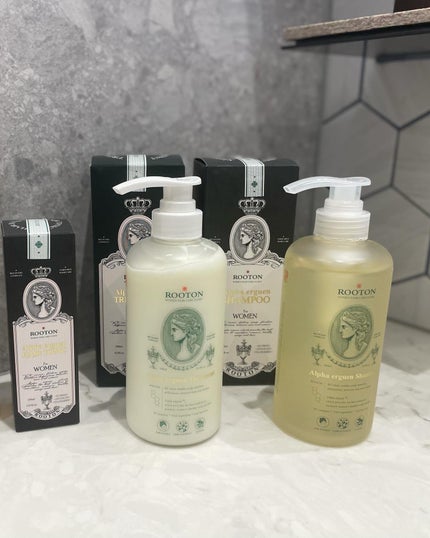 アルファエルゲンンシャンプー/トリートメント/ROOTON/市販シャンプーを使ったクチコミ(5枚目)